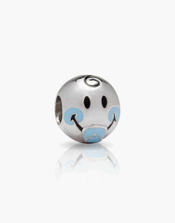 Emoticons - Charm Ciuccio Boy argento cod. 0.06339