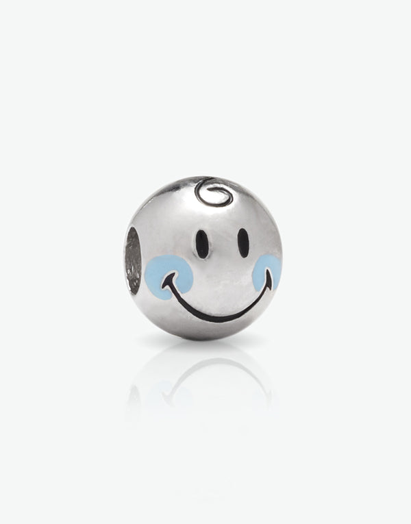 Emoticons - Charm Ottimista Boy argento cod. 0.06352