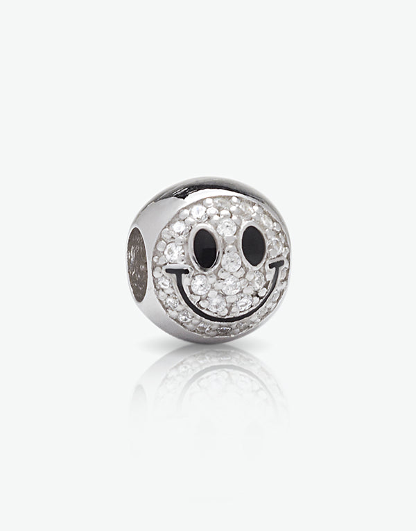 Emoticons - Charm Ottimista Diamond argento cod. 0.06354