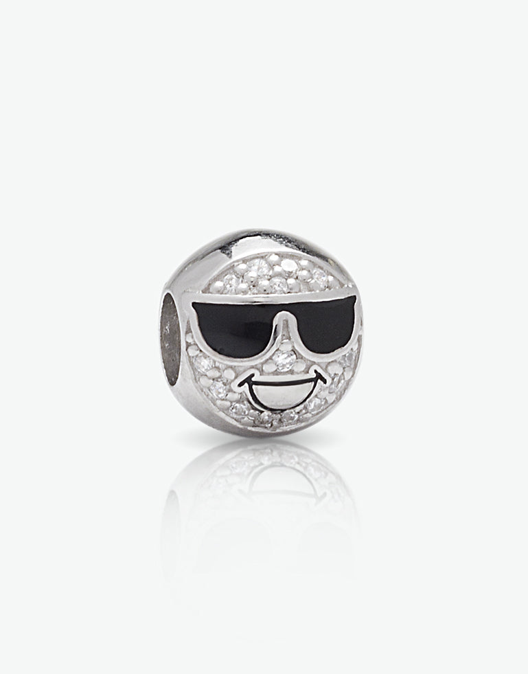 Emoticons - Charm Cool argento cod. 0.06358