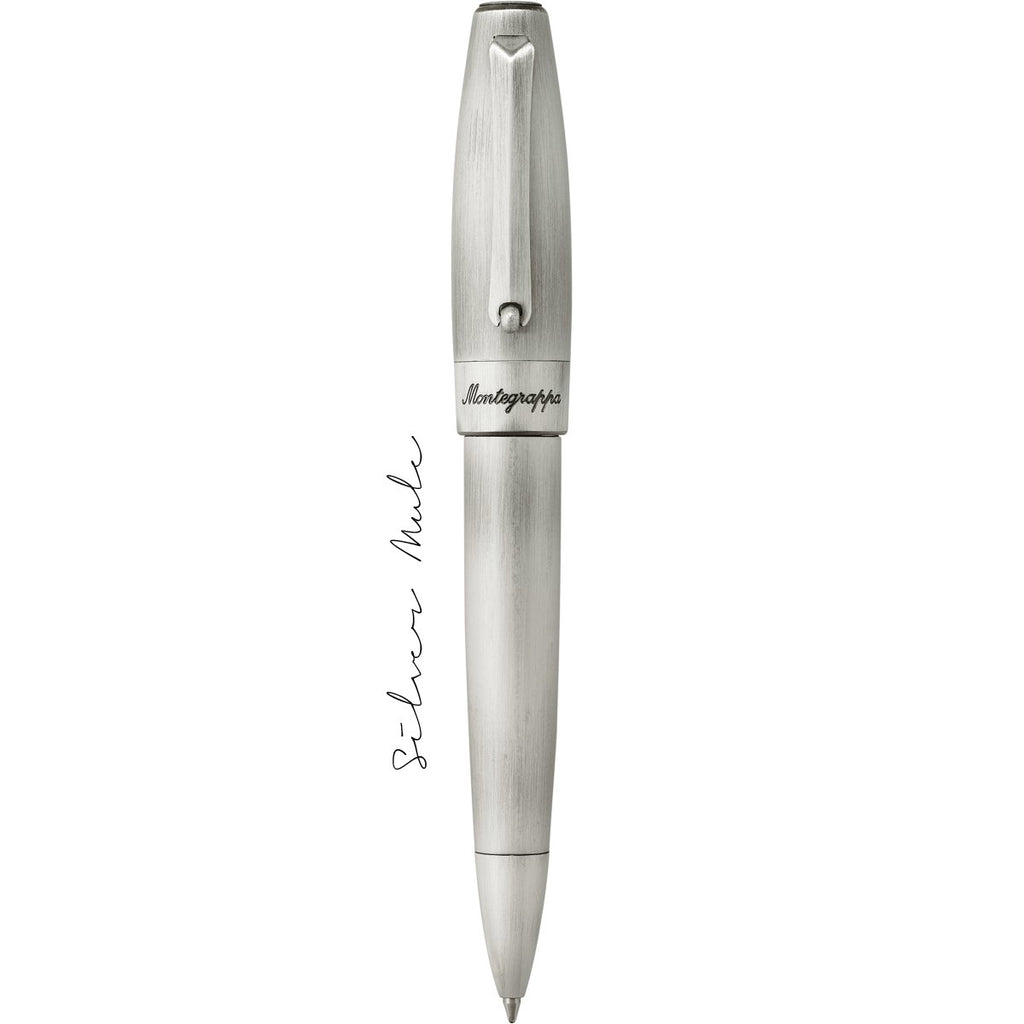 Montegrappa - Penna Sfera Silver Mule Grande ISFORBBS