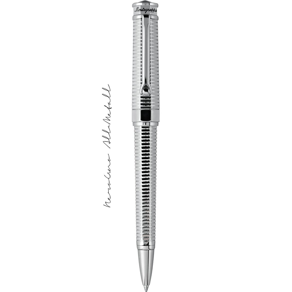 Montegrappa - Penna Sfera NeroUno All-Metal - Palladio ISNUCBAM