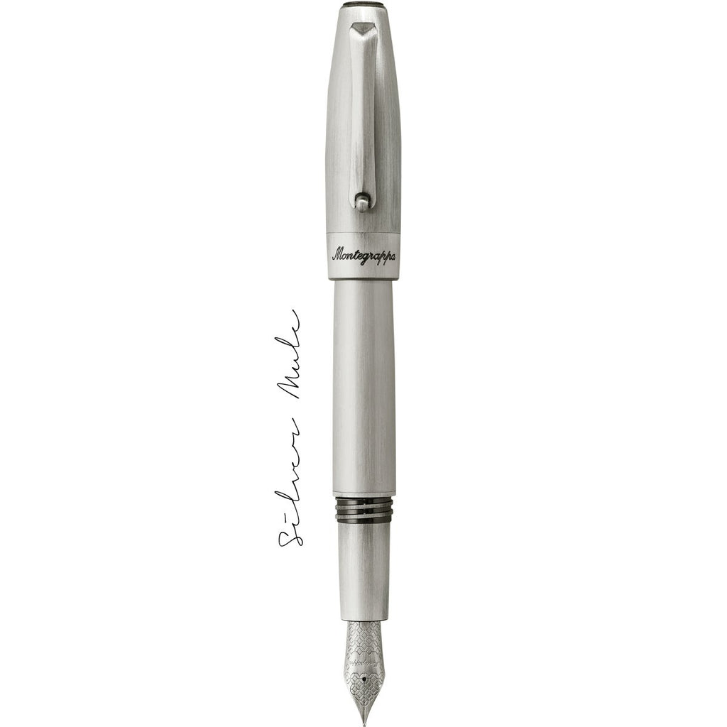Montegrappa - Penna Stilografica Silver Mule ISFOR_BS