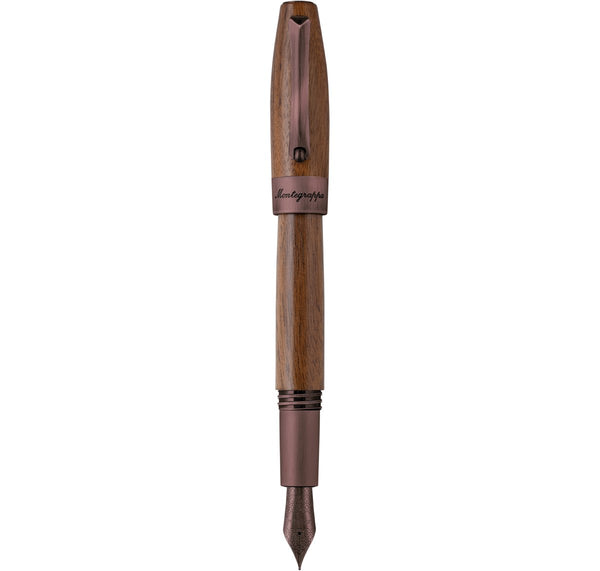 Montegrappa - Penna Stilografica Heartwood Noce ISFOW_IW