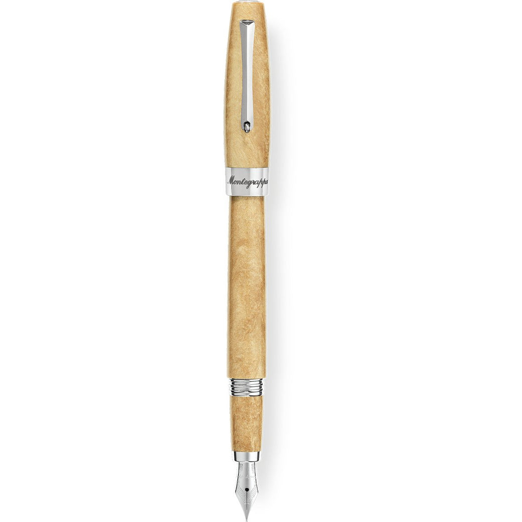 Montegrappa - Penna Stilografica Felicità - Caramel Gold ISFAR_IN