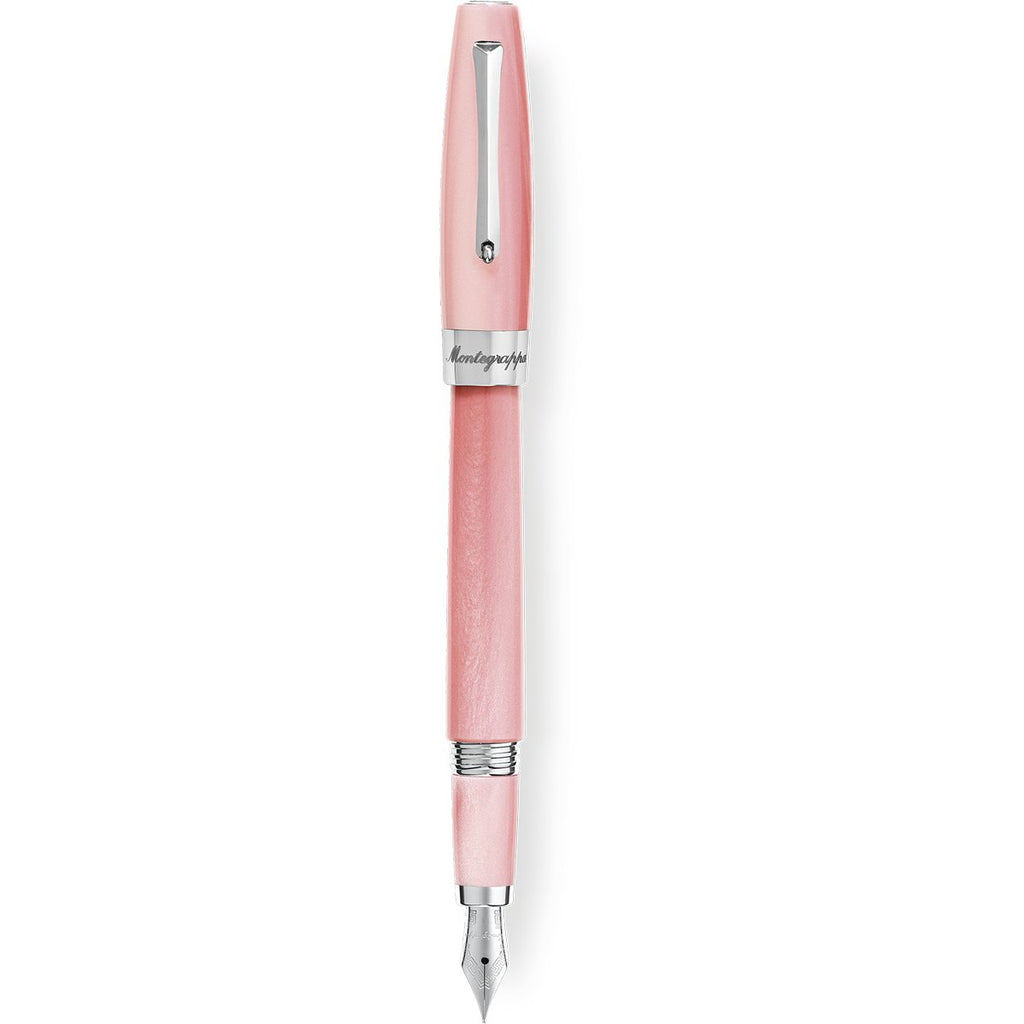 Montegrappa - Penna Stilografica Felicità - Sugar Pink Dust ISFAR_IS