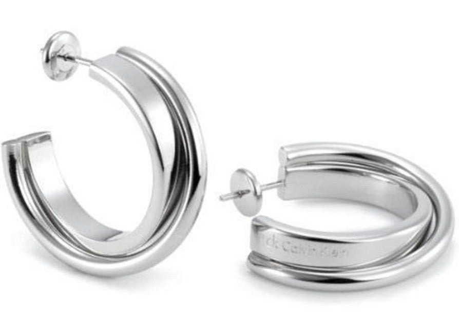 Calvin klein coil shop earrings